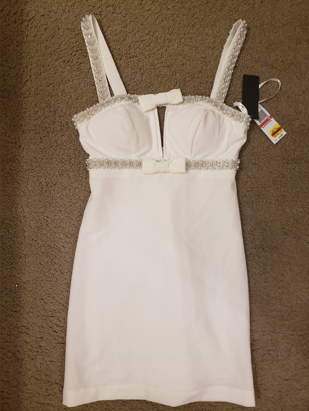 NWT Seni & Cade White Dress Size XS